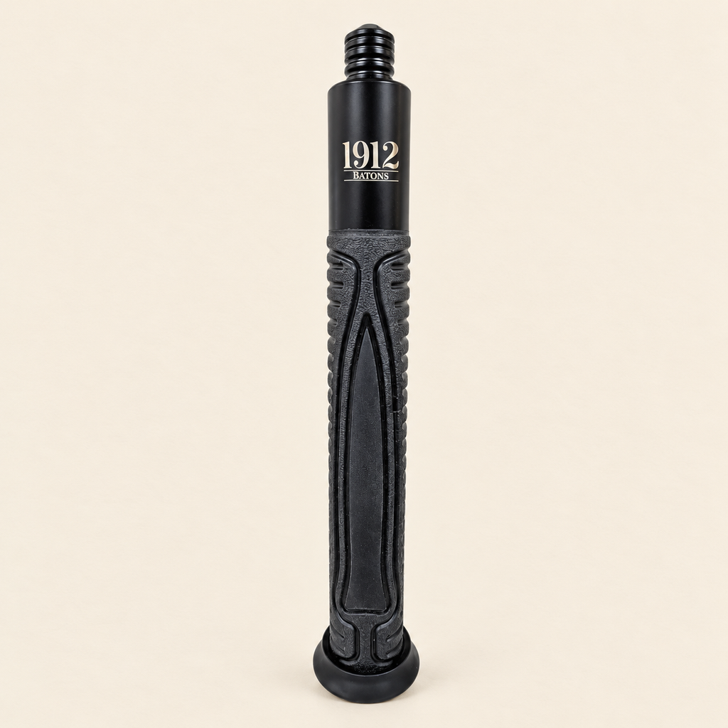 Ornatus Baton on light textured parchment, studio lighting