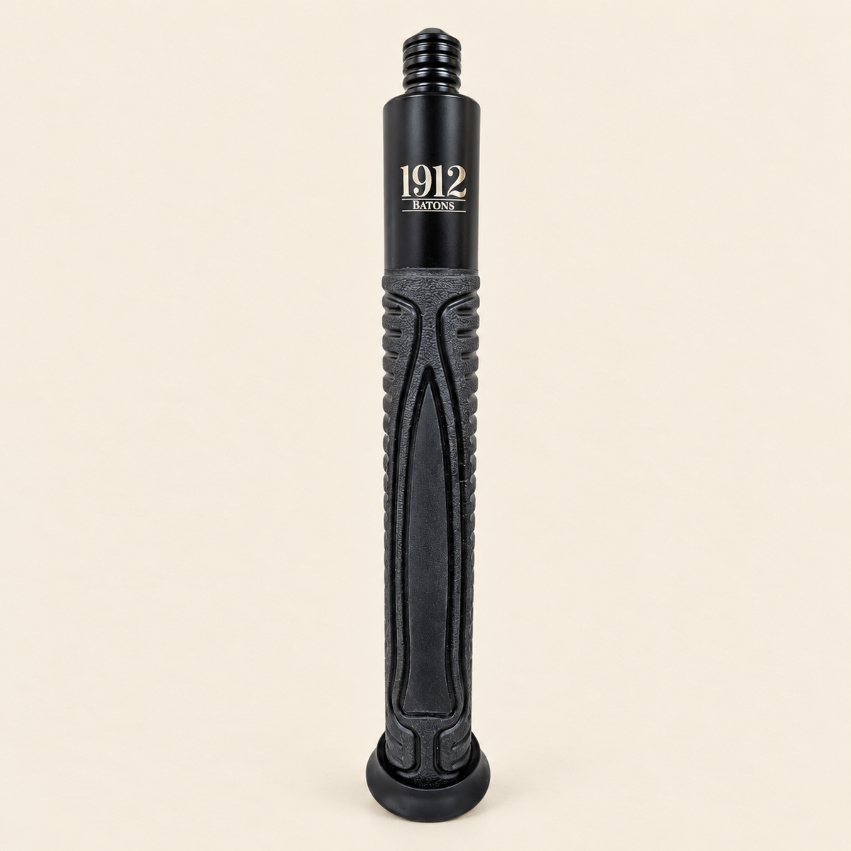 Ornatus Baton on light textured parchment, studio lighting